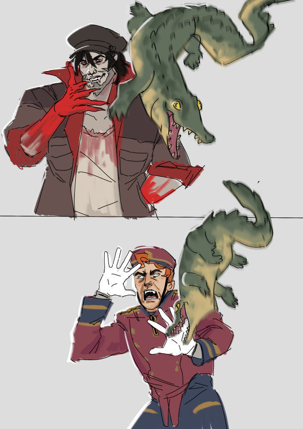 emp_roar's tweet photo. Drifter 100% would have a pet gator and name it after spme kind of french confectionery theyre like pigeons he feeds his meal scraps to

This one's name is Pistache and she's happy to be here🐊 https://t.co/yeVVzOCpcd