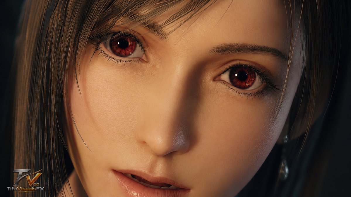TifaVisualsFX's tweet photo. The magnificent face of the beautiful Tifa Lockhart. Model 3D Blender: FF7 Rebirth
#FinalFantasyVII #FF7Remake #FF7Rebirth #FF7Revelation #SquareEnix https://t.co/yO7hIuLScn