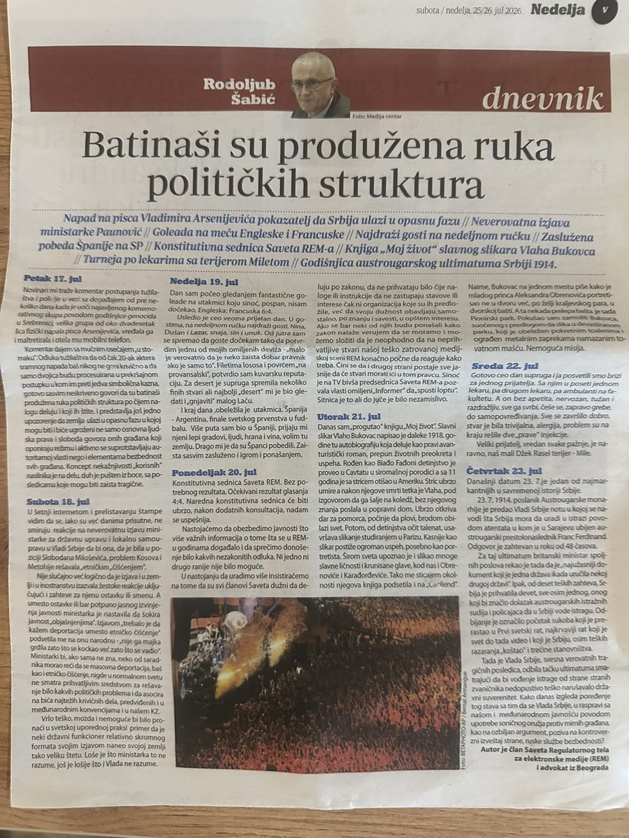 Rodoljub Sabic tweet media