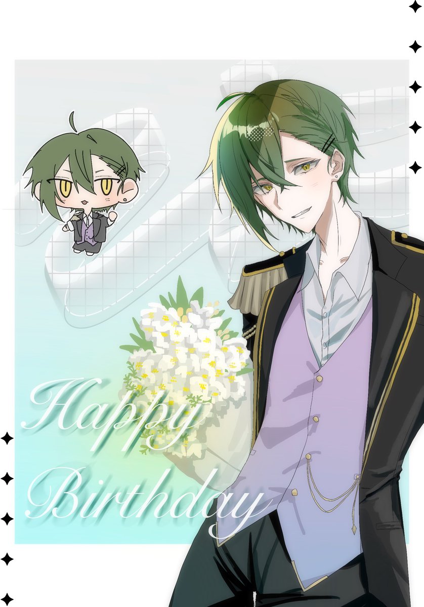 meme_11p0's tweet photo. !! HAPPYBIRTHDAY !!
#草薙伯玖誕生祭2026 ♡ https://t.co/ZtBqQoXpHT