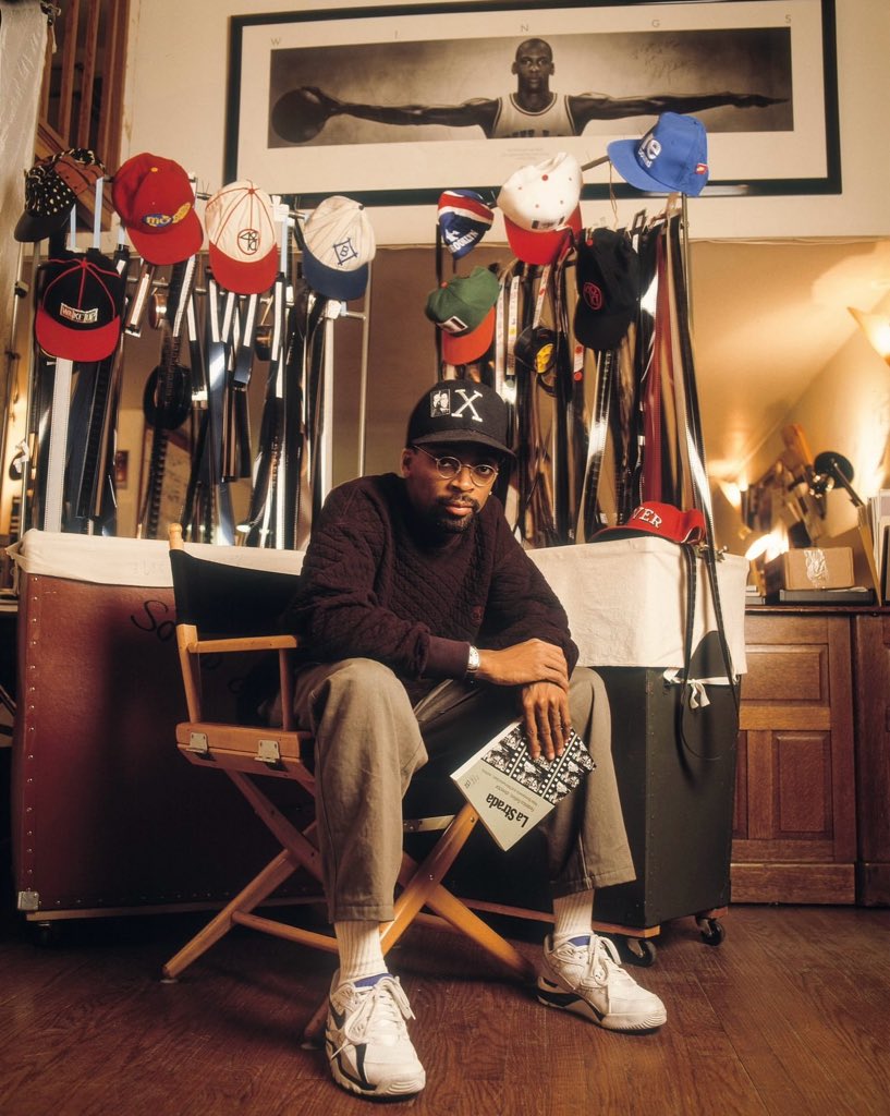 CoededMarshall's tweet photo. The Legendary Spike Lee https://t.co/a9YsUemnQI