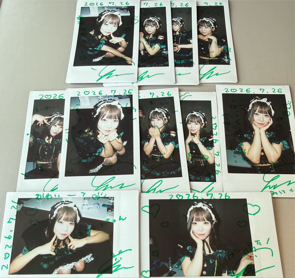 mikekun001's tweet photo. めるの、定期公演お疲れ様でした♪
久しぶりの黒衣装に合わせた、ヘッドドレスとおろし、めちゃ好きな感じて可愛いかったよ🥰いっぱい目あったのをこっそり目あったねと言った時に、こっそりじゃないとちょっと怒ったようにおどけた姿も愛おしいかったよ😌今日も楽しい時間ありがとうね☘️

#甘楽めるの https://t.co/LN0gk2YDxn
