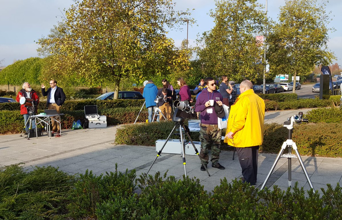 Leicesterastro's tweet photo. We will be at Evington Village Fete on Saturday 8th August, talking about #astronomy and, weather permitting, safely viewing the #sun and showing off #telescopes. Come and join us #solarviewing #space https://t.co/IwLNNEVegc