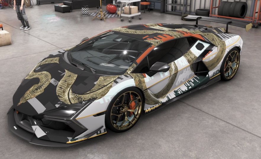 ImTheeConcept's tweet photo. My new public design for the 2024 Lamborghini Revuelto is out now!
This is CONCEPT.BOASCENTION 

#forza #forzahorizon6 #forzaliveries #carart #lamborghini https://t.co/YOaECu2DBG