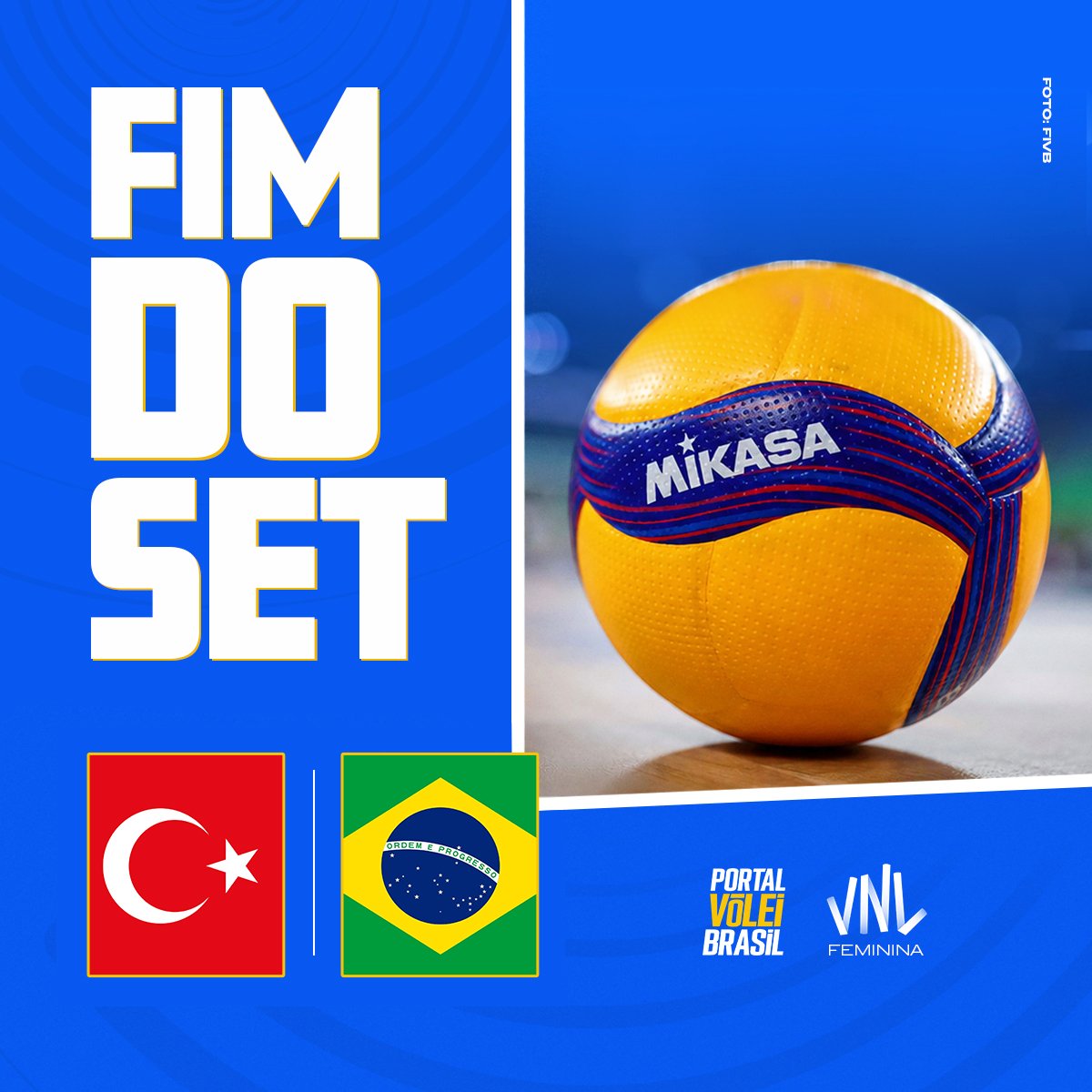 portal_volei's tweet photo. ✅ FIM DO TERCEIRO SET! #VoleiNoSporTV

🏐 (2) 🇹🇷 Turquia 26x24 Brasil 🇧🇷 (1) https://t.co/pM79AGCRSq