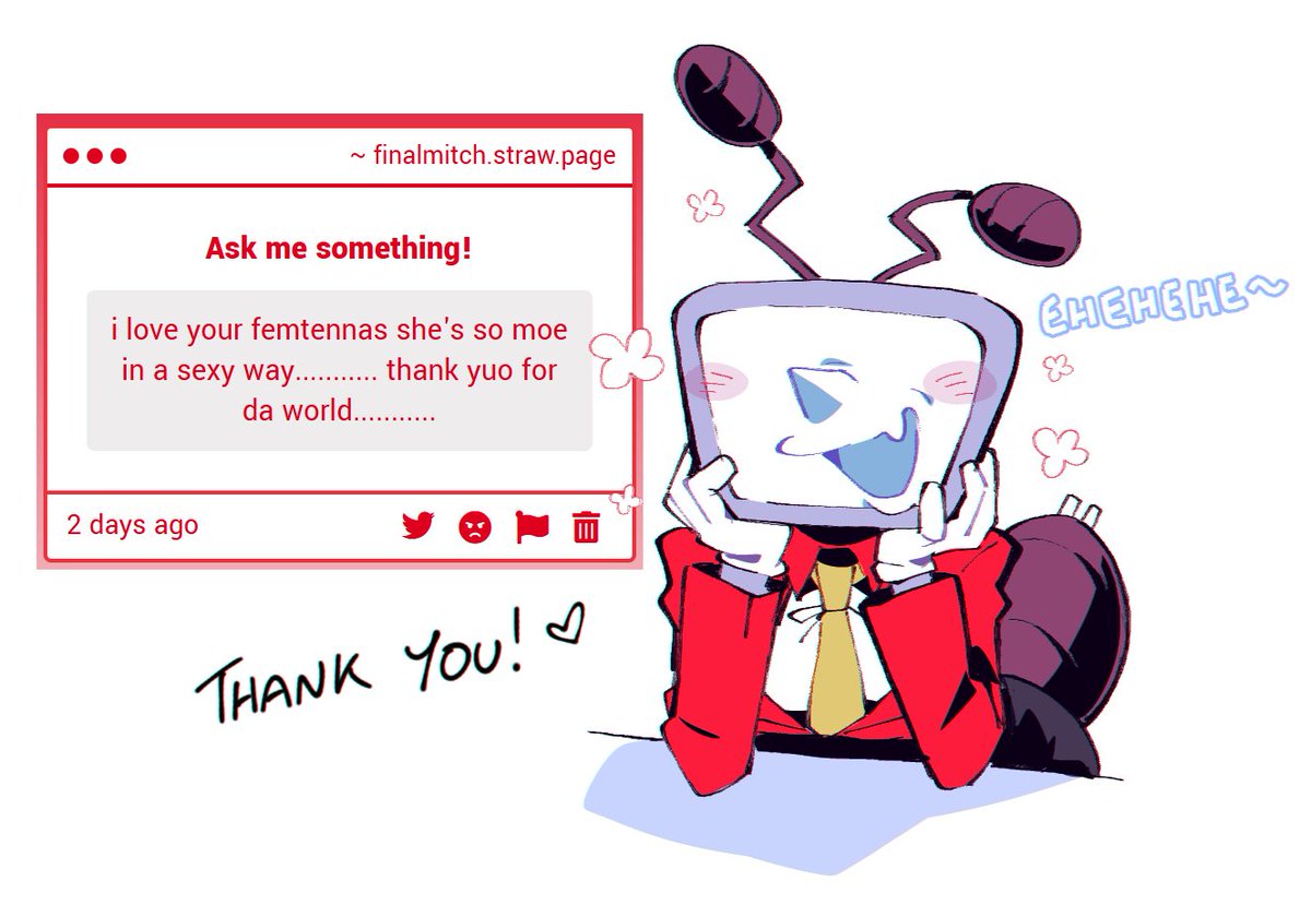 FinalMitch's tweet photo. [new strawpage thread]

YAYYY!!! Thank you!! I love femtenna forever https://t.co/6y9WaRXPjJ