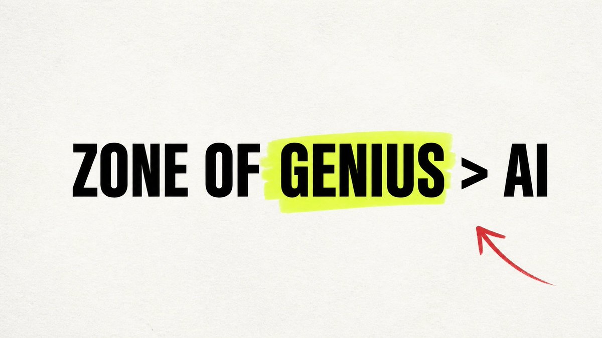 RealChrisWooten's tweet photo. AI anxiety is RISING. 🧠

Machines do 80%. YOUR 20%: voice, judgment, leadership: is PRICELESS. 💎

Gen X: Stop competing on speed. Compete on AUTHORITY!!!

LIKE. SHARE. FOLLOW.

#10X #entrepreneur #mindset #leadership https://t.co/WeEhAtFf7O