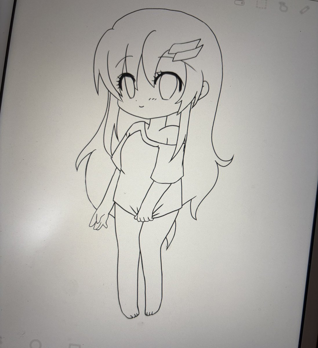 KLavier51825's tweet photo. 美のアコードプリンセスの後に投下するもんでもないことは分かってるんだけど…w

いつか何かになればいいなって線画だけ…もちろんキラさんも隣に生み出したい…未来の私よ頑張って…キラさんいないとお蔵入りになるよ！ https://t.co/JJg66WIO2d