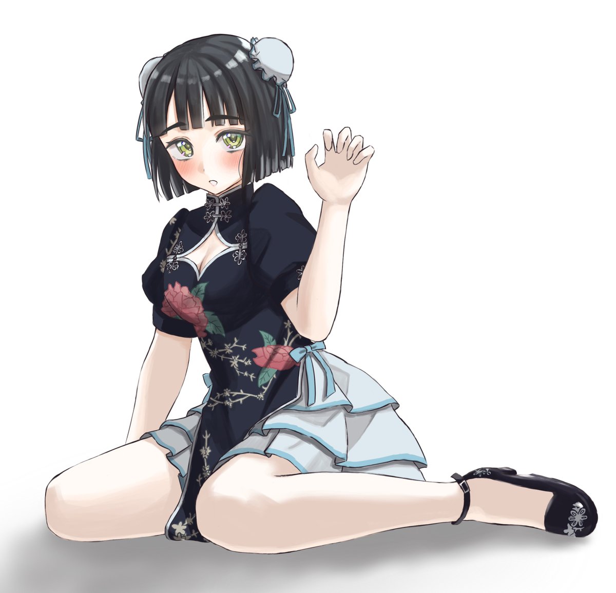 ponyou1030's tweet photo. 吟子ちゃん…(チャイナドレス) https://t.co/SbOK4D285y
