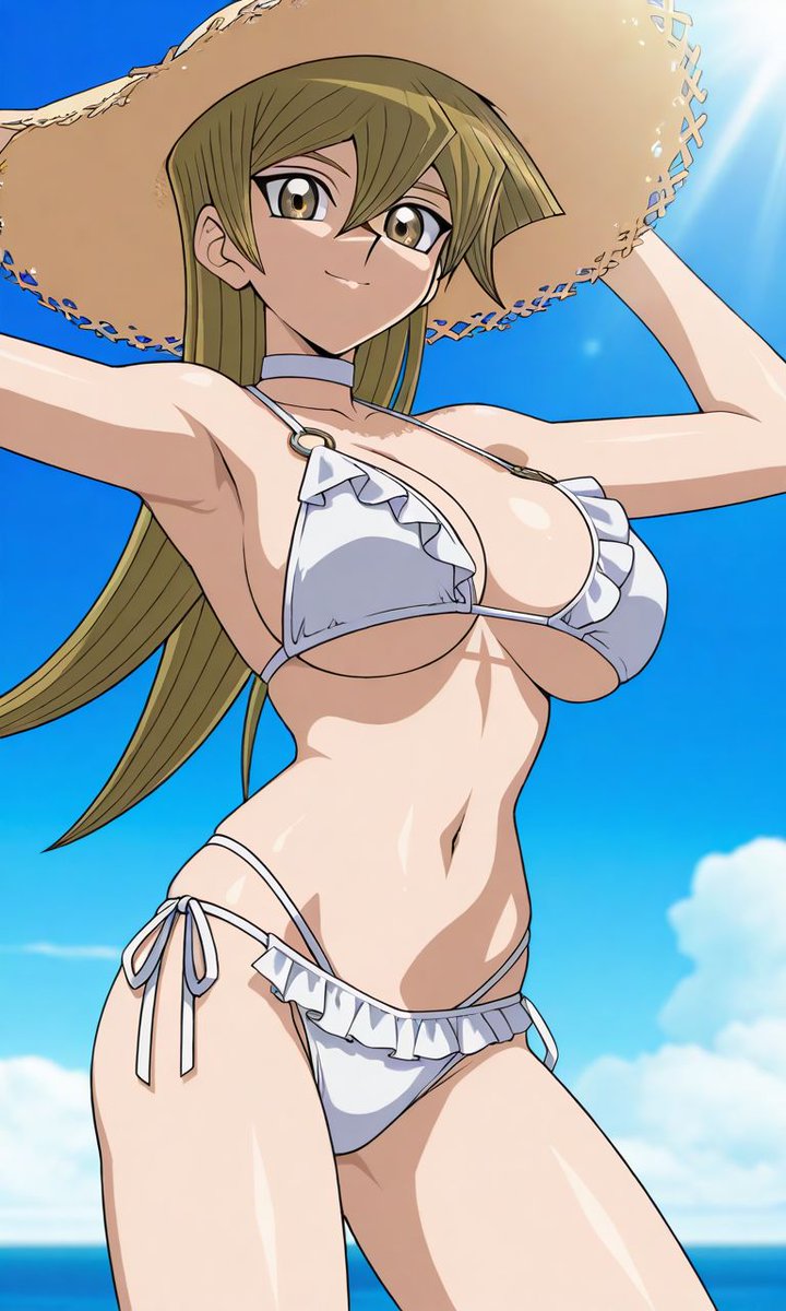 MLLArtsSFW's tweet photo. Alexis Rhodes (Asuka Tenjoin) | Yugioh  
.
.
.
#waifu #AnimeArt #yugioh #alexis #waifu #rule34 #AIart #IA #nsfw #AI #anime https://t.co/KsoSeiWJsg