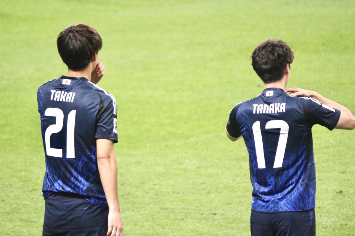 kuusoccer7's tweet photo. SAMURAI BLUE🇯🇵試合振り返り
🔹2024.9.5
vs 中国代表@埼玉スタジアム

後半🔥
フロンターレの先輩後輩が同時にIN
碧と高井くん2人が並んでいる姿はフロサポさんは特に嬉しいですね！
高井くん頑張れ！(もはや母心😂)

#サッカー日本代表 #SAMURAIBLUE #田中碧 #高井幸大 https://t.co/k5iOIo7xc2