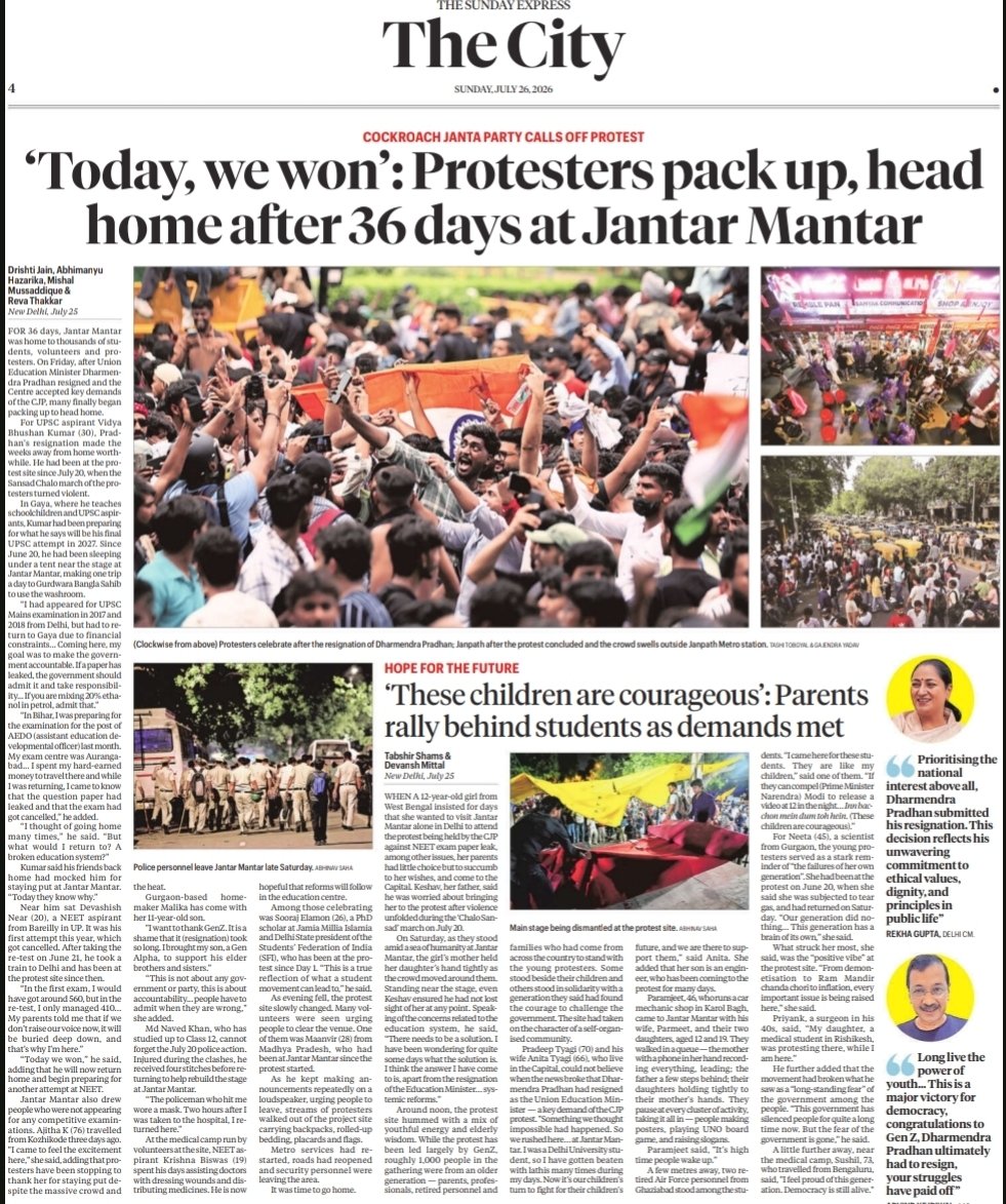 MishalM_'s tweet photo. Elated to be a tiny part of a protest of such a scale. Saw and experienced so much hope and solidarity among strangers gathered together for a cause. Thankful to all the peers at @IndianExpress https://t.co/Ig6sESIXyO