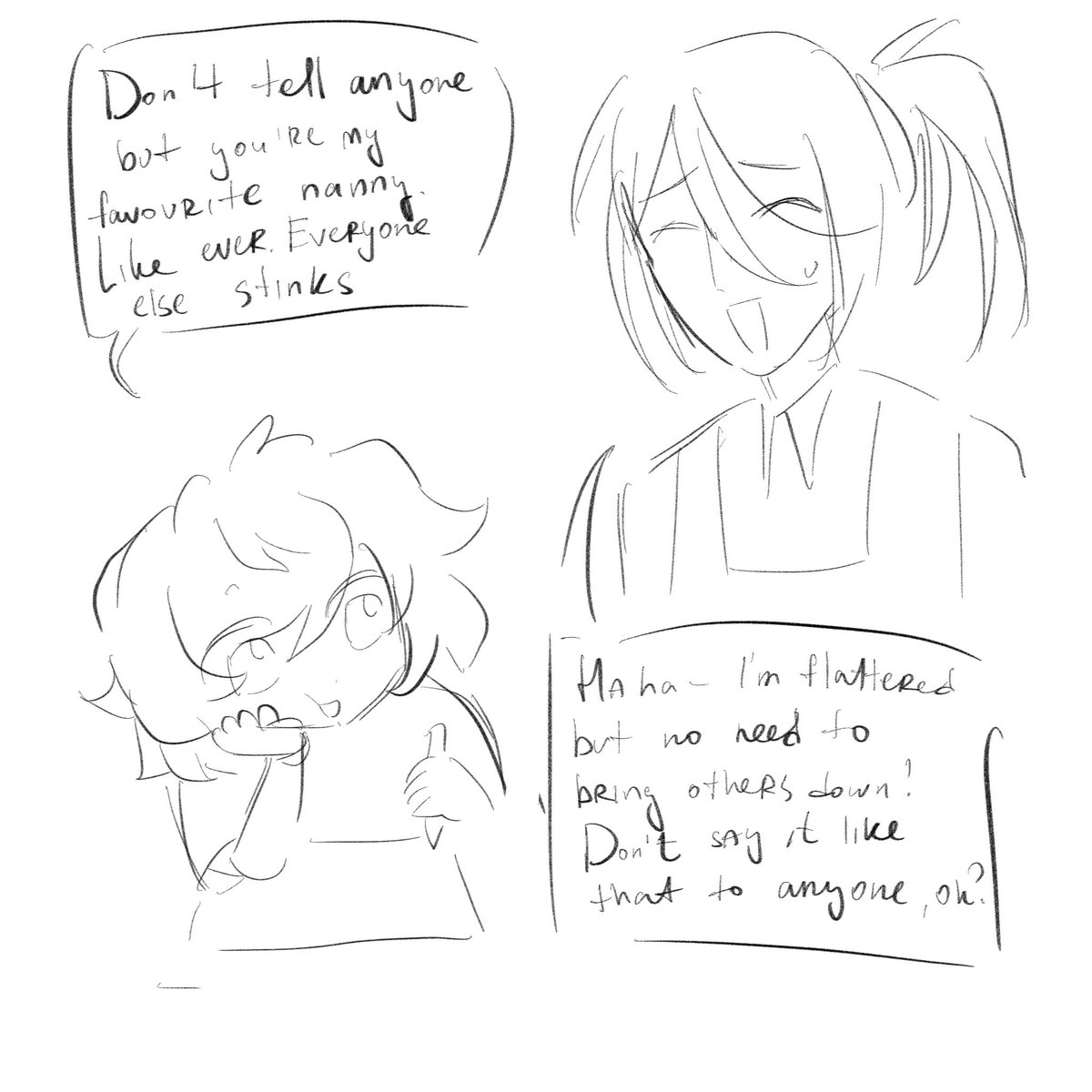 AlexIzAcatboy's tweet photo. More Daycare AU Spoke
He is 4 years old and he is a manipulator genius. He likes to eat crayons and dress up to roleplay https://t.co/uzebzBgGPb