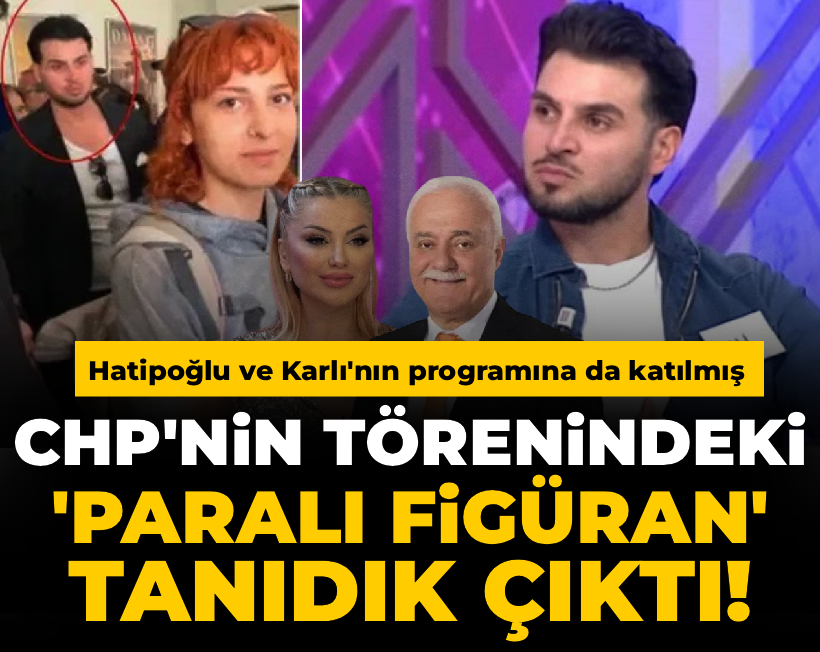 halktvcomtr's tweet photo. CHP'nin törenindeki 'Paralı figüran' tanıdık çıktı! 

Hatipoğlu ve Karlı'nın programına da katılmış

https://t.co/W3FW2sdVLy https://t.co/4ZHGcQzkiW