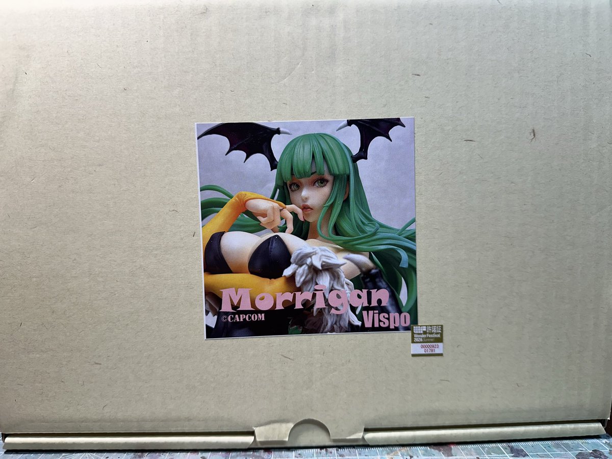 kzyas01's tweet photo. 夏wf戦利品紹介その３
最優先で欲しかったガレキたち。
vispoさんのモリガンはチラッと見てデカ過ぎて笑う。
軽音堂さんはセンシティブすぎて全体像載せられないのが悔しい…。
そしてふてね体さんの新作！
いやあ三つ全部買えるとは思わなかったぜ。
今回は大勝利のワンフェスでした。 https://t.co/cFRbVa9pae