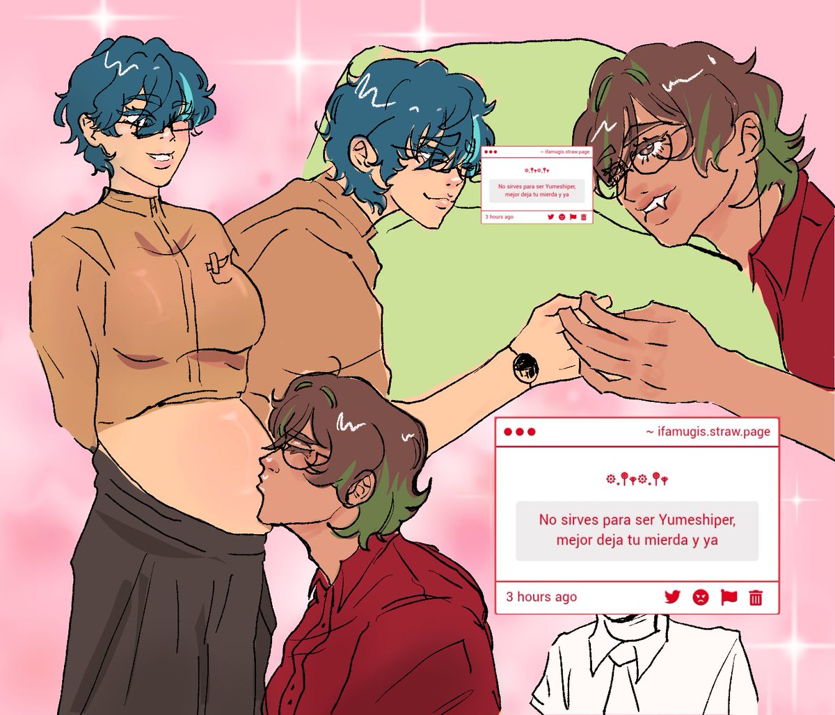 mugislover's tweet photo. Te hice este fanart anon espero te guste
#sunimugi https://t.co/GOGxyeHUBl
