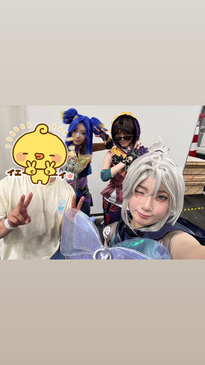 d_kimqa's tweet photo. しゅぽさん、えぬあさん、よよみよいさんレベル高くてめっちゃ可愛かった！ https://t.co/YOnnMg2Mjq