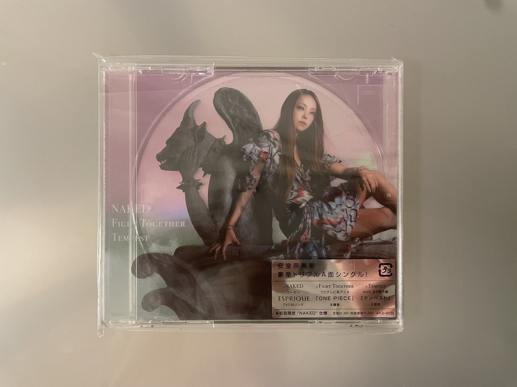 hanimage58's tweet photo. 2011年7月27日に安室奈美恵ちゃんの「NAKED/Fight Together/Tempest」が発売されて15周年。コーセー「エスプリーク」CMソング、アニメ「ONE PIECE」のOPテーマ、BSの時代劇「テンペスト」の主題歌に起用された、豪華トリプルA面シングルでございます。
#安室奈美恵
#NAKED
#FightTogether
#Tempest https://t.co/uioHWyAJhb