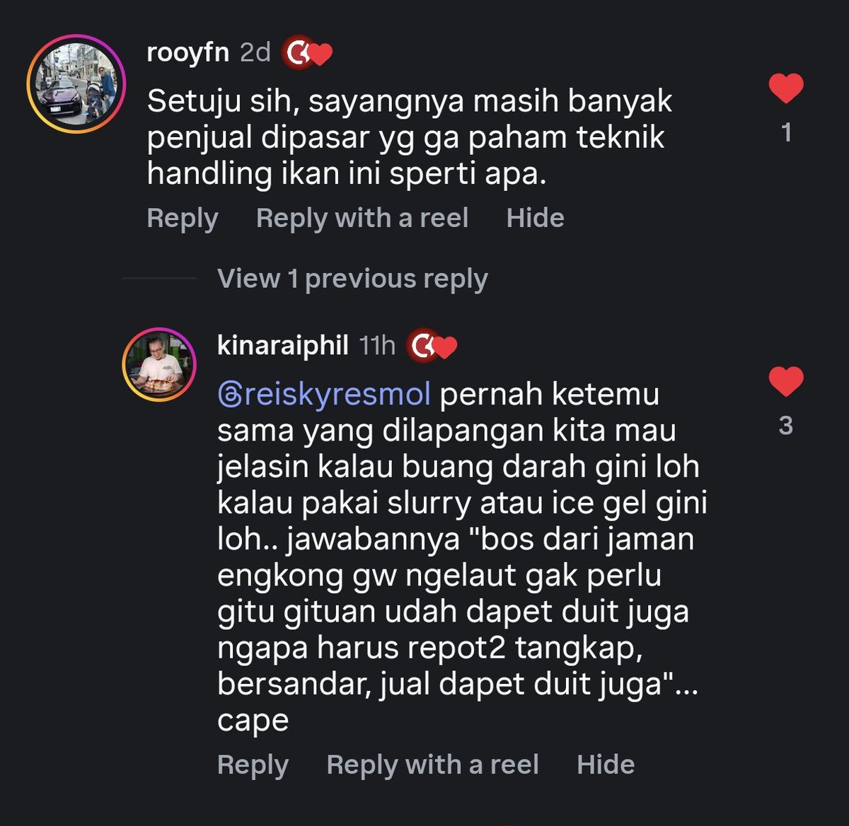 gastronusa's tweet photo. Indonesia lautnya kaya, kenapa susah nyari seafood bagus? Cerita Koh Philip ini cukup mewakili 😅 https://t.co/rzFFiXaTWS