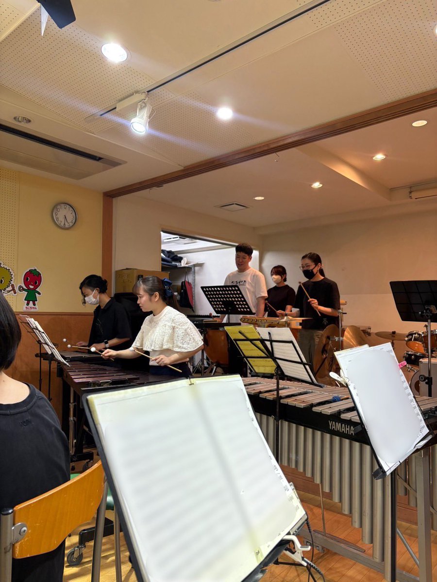 KohnanWind's tweet photo. 【コンクールまで残り1週間】🌟
いよいよ来週が吹奏楽コンクール愛知県大会です！

職場一般の部出演順2番、課題曲1番「夕映えの丘」自由曲「交響的��章」です！！
団員一同楽しんで演奏できるように頑張ります💪🏻
応援よろしくお願いします❤️‍🔥 https://t.co/ia0p5KGEKC