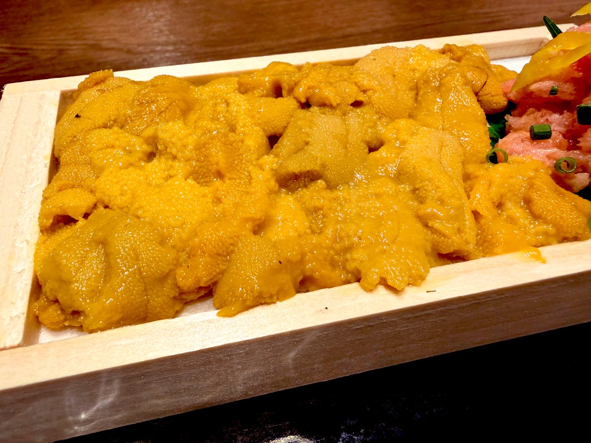 snow_m____'s tweet photo. うに食べて、活いか刺食べて、牡蠣食べて🤤 https://t.co/wnI9AC2Zwl