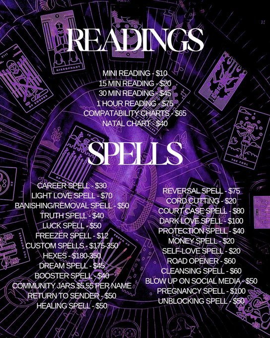 Spell_Sister's tweet photo. 🚨 END OF JULY FLASH SALE  
ONLY 5 DAYS LEFT! 🚨
(Active through July 31st!)

Resetting the energy, opening up the schedule, and getting everyone aligned for the rest of the month! 🔮✨

🎯 DAILY GOAL: $47/day (7 days a week)
Every booking directly helps me hit this target! 📈💪

🔥 THE DEALS:
🔮 10% OFF all readings over $5
🕯️ 50% OFF spellwork $20 & over

📥 HOW TO BOOK:
Slide into my DMs with a quick summary of your situation or what clarity you’re looking for! 👇💸