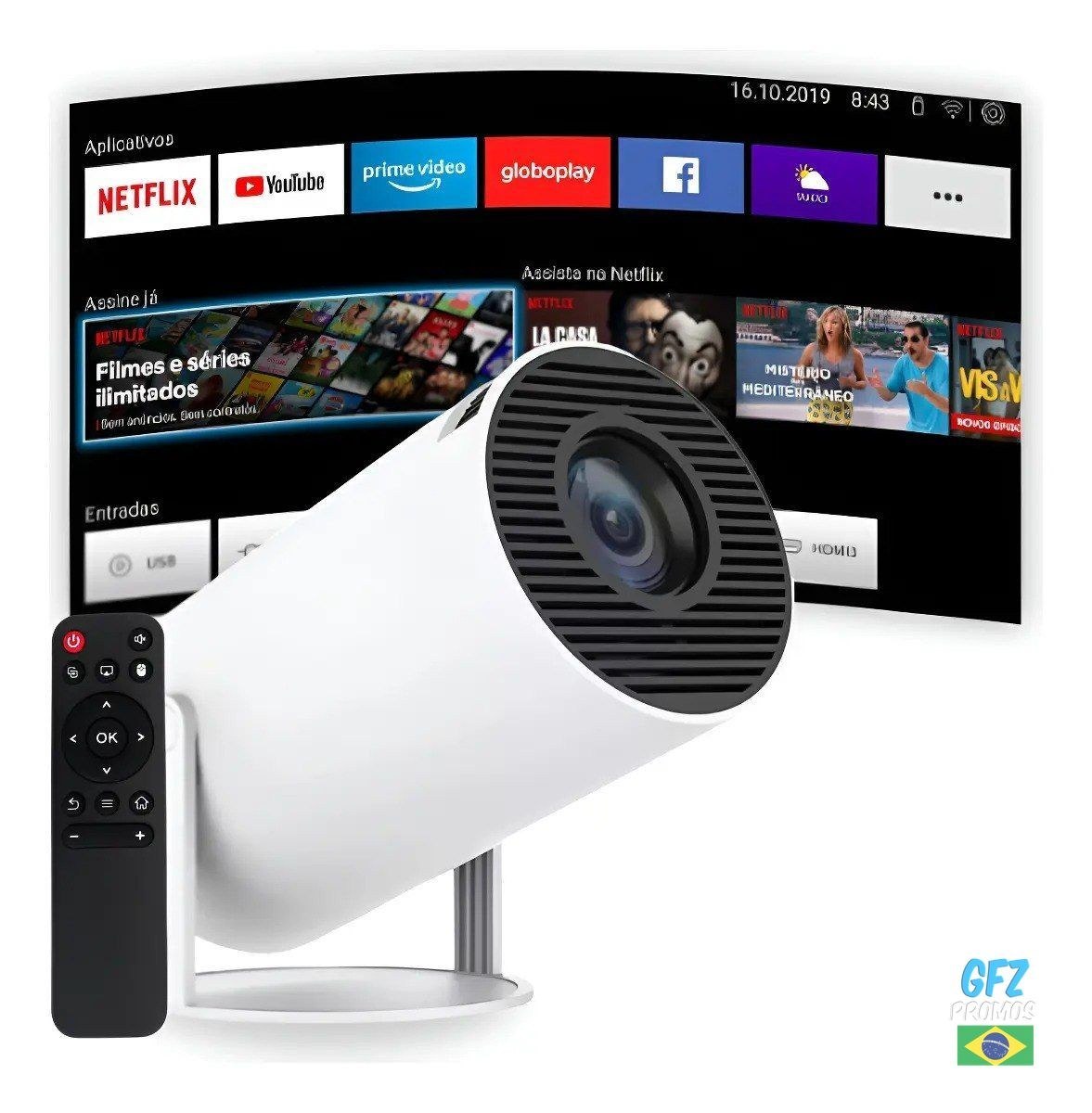 GFZPROMOSBRASIL's tweet photo. 🔵Projetor Portátil 4K HD Android 11.0 Smart WiFi 5G Bluetooth
(AGORA VOCÊ TEM UM CINEMA EM CASA!)

de: R$ 350,00 por: R$ 153,00

Mercado Livre
https://t.co/x1D9QWjkZJ

anúncio

cupom promoção desconto https://t.co/sG5U4WU30q