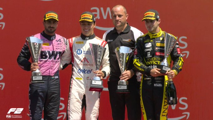 sportetauto's tweet photo. https://t.co/H0inmEowuZ
F2:@MiniGabriele et Noel Leon remporte le GP de Hongrie
@lequipe #lequipe @stade2 #stade2 @Sport6_M6 @beinsports_FR @RMCsport @Eurosport_FR #Eurosport @infosportplus @CanalplusSport @fia @Formula2 #F2 https://t.co/uZYOUp9fwz