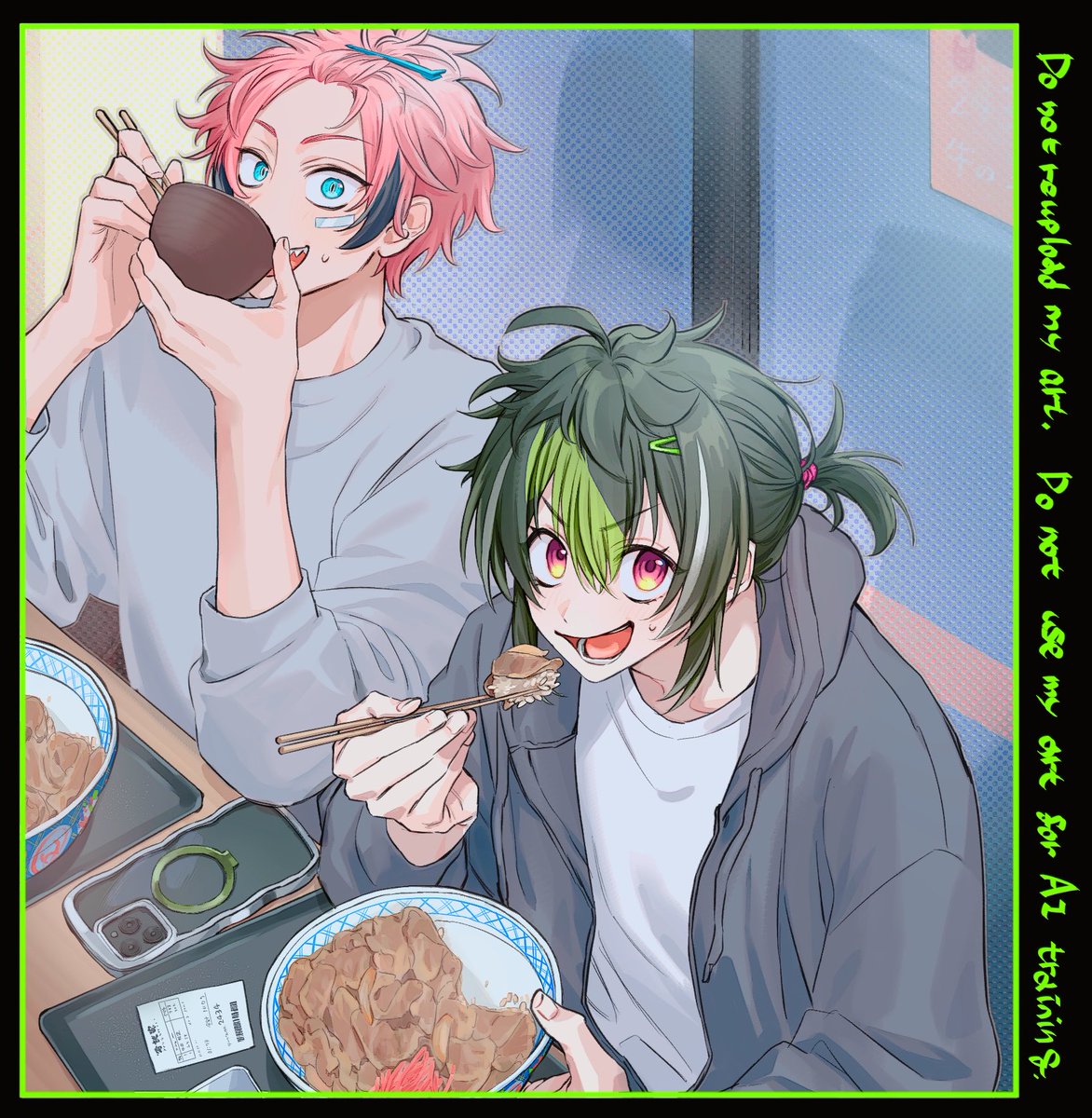 khr_zata's tweet photo. 深夜だるだるスウェット牛丼特盛 https://t.co/92CZ2FWJL8