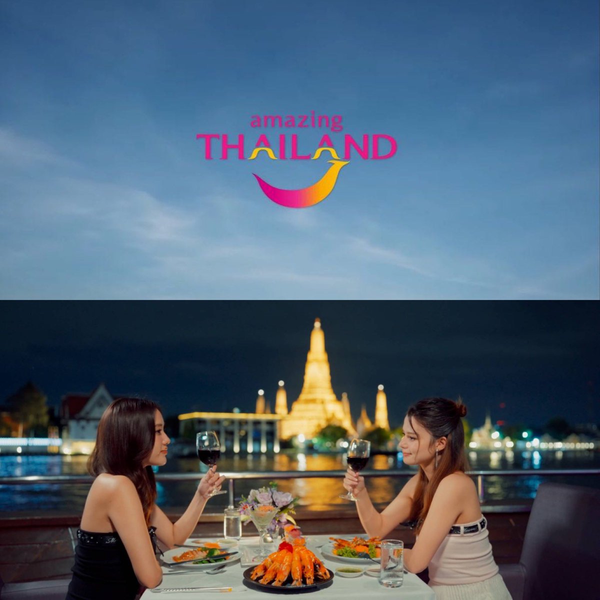 May95NYFB's tweet photo. ✨สปอนเซอร์ Amazing Thailand✨

✅ MV ปิ่นภักดิ์ เพลง Cheevee (ชีวี)  
✅ งานสงกรานต์ 
🆕 Room No Freen Concert 

#ฟรีนเบค #FreenBecky
#srchafreen #beckysangels https://t.co/QJuIMD0iSB