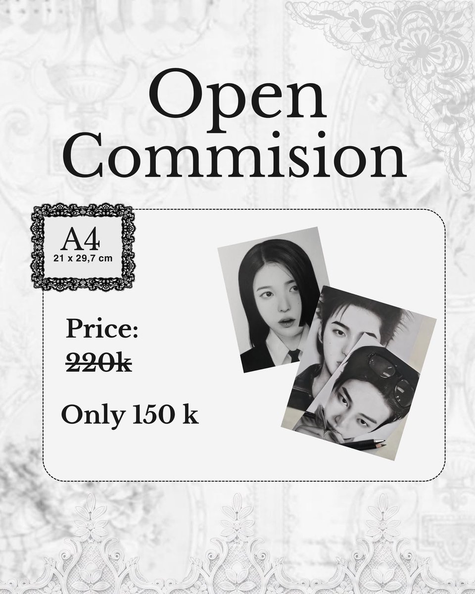 mizushei's tweet photo. Buat kalian yang mau biasnya di abadikan dalam bentuk karya, atau cari hadiah ultah, graduation dsb bisa bgt komis di ak yap!!!👀
Start from 150 k aj (no frame) kalau mau tambah frame atau detail lain bisa langsung DM ajaaa! https://t.co/DUGaDjRTPo