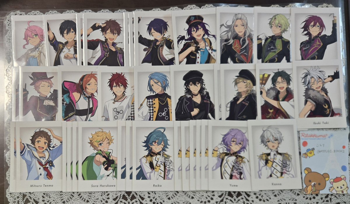 MIYUKI_RS0202's tweet photo. 【交換】あんスタ 10th特典ぱしゃっつ
譲▶画像のもの
求▶同種凛月泉チトセまたは異種

横浜川崎手渡し。池袋は要相談。または郵送2～ぜひお気軽にお声掛けください✨ https://t.co/ChxmRdbp0v