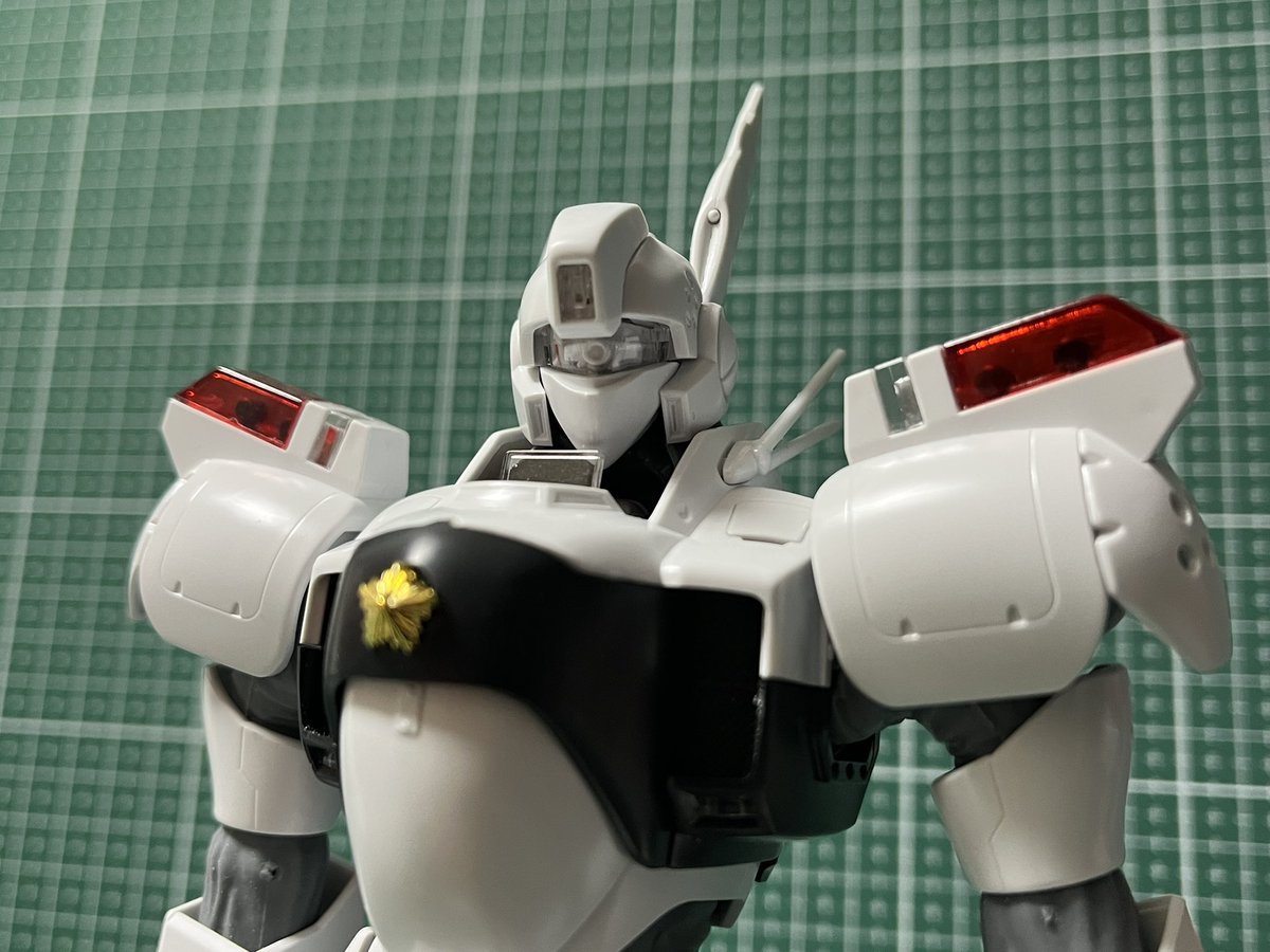 marurimu_'s tweet photo. MG イングラム1号機 素組み完成！
上半身のバランスが凄い良い https://t.co/PCNgiH6kzE