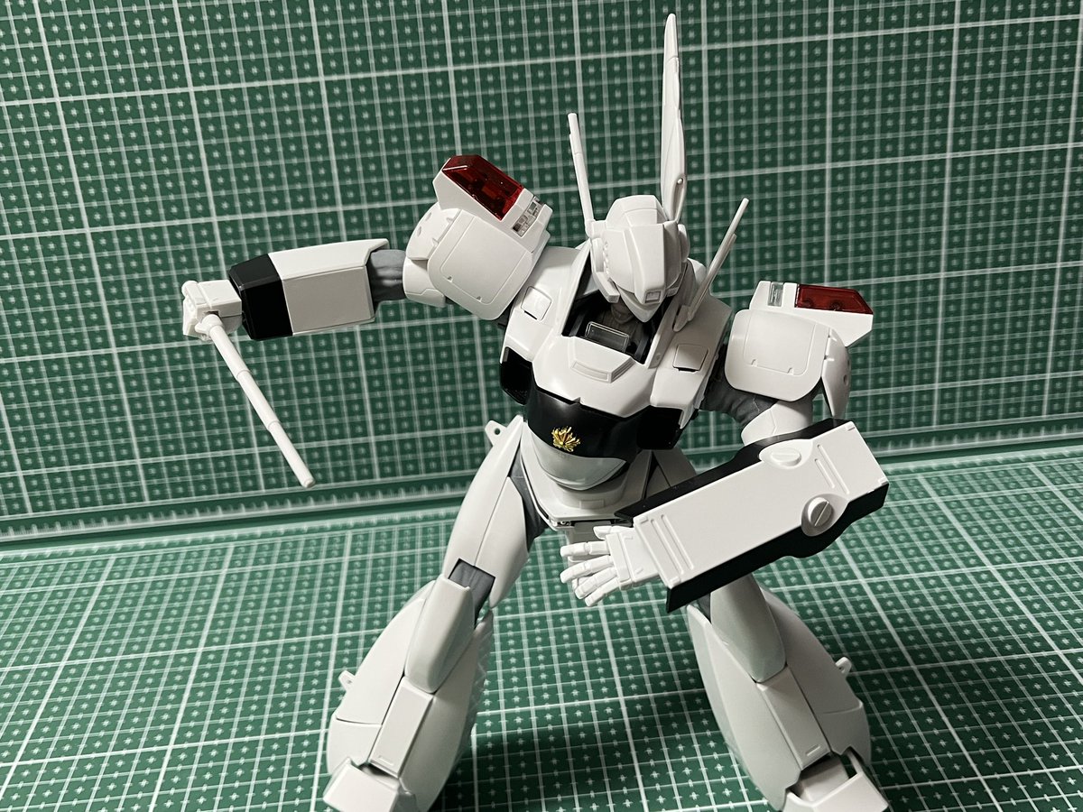 marurimu_'s tweet photo. MG イングラム1号機 素組み完成！
上半身のバランスが凄い良い https://t.co/PCNgiH6kzE