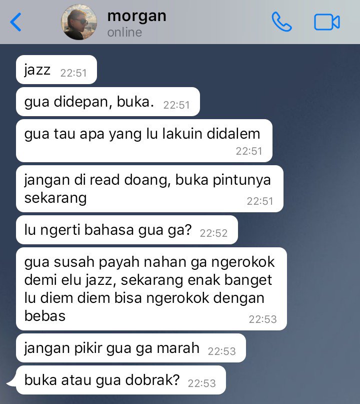 caemoonera's tweet photo. #marjames au, what if jazziel merokok? https://t.co/xVCAJrR4Kr