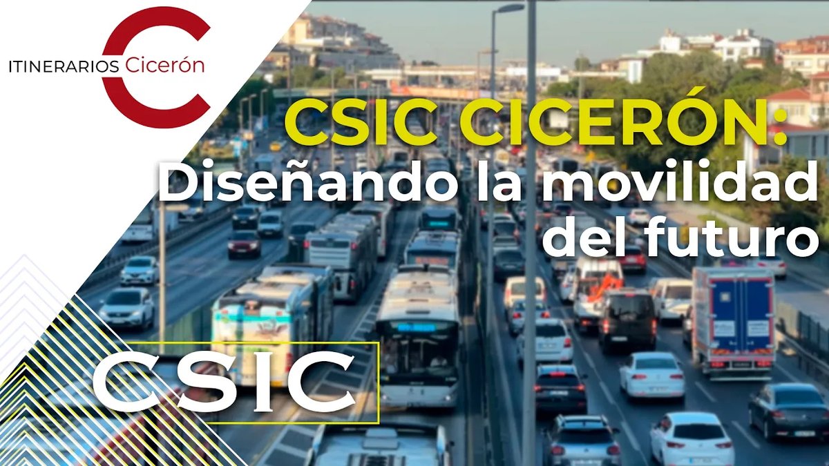 CSIC's tweet photo. 🚗 Os traemos una jornada de Itinerarios Cicerón organizada por la PTI Mobility 2030 del #CSIC para diseñar la movilidad del futuro
📹 https://t.co/mfafz37G14
Descubre más sobre los participantes 🧵👇 https://t.co/5nEyZL8eK5