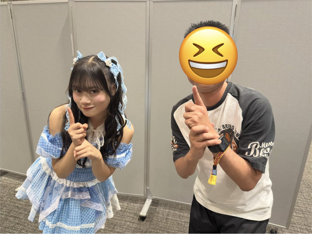 nystnandy's tweet photo. RE-GE
六本木アイドルフェスティバル🧡🧡🧡
りりちゃん今日はありがとう😊
Talkportでも報告したけど
RE-GE BACEで当選したデコチェキと
一緒に🥺
忍者ポーズも😆🥷
#REGE
#リージェ
#高月凛々 https://t.co/fhCbSiQgId