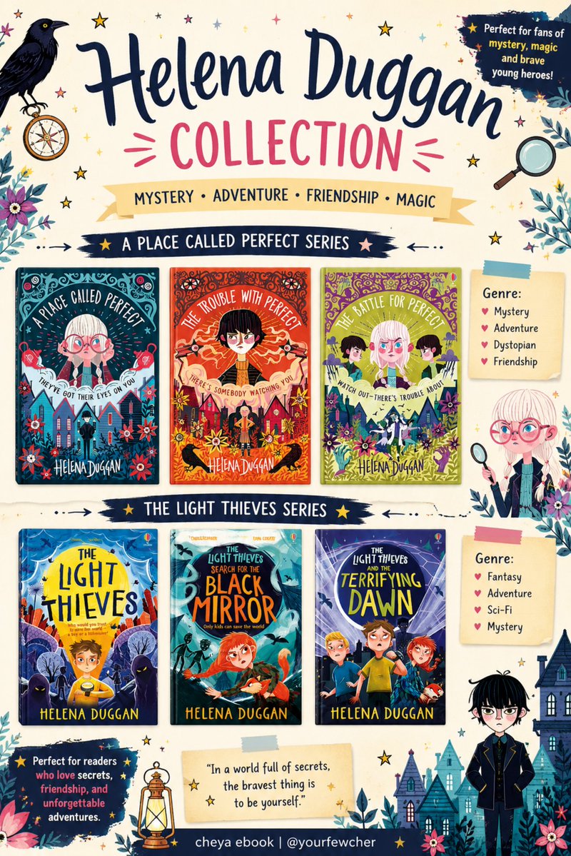 yourfewcher's tweet photo. WTS EBOOK NOVEL SERIES
☆ Helena Duggan

A Place Called Perfect
The Trouble with Perfect
Battle for Perfect
The Light Thieves
Search for the Black Mirror
The Terrifying Dawn

— Fantasy
— PDF EPUB Kindle

wtb buku ada jual jasa punya mau cari terjemahan indo inggris e-book e book https://t.co/TN53UZ60Le