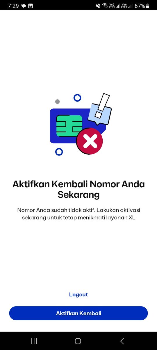 _matcha_ijoo's tweet photo. Beli nomor baru, pas mau login my xl muncul kek gini min?? Solisinya min
@myXL https://t.co/vrFxf586O3