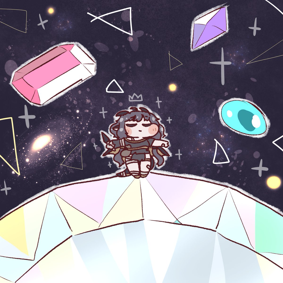 ham_hukurokouji's tweet photo. まぶたのうらのきらきら
#トリッカル https://t.co/f1baMquZ4J