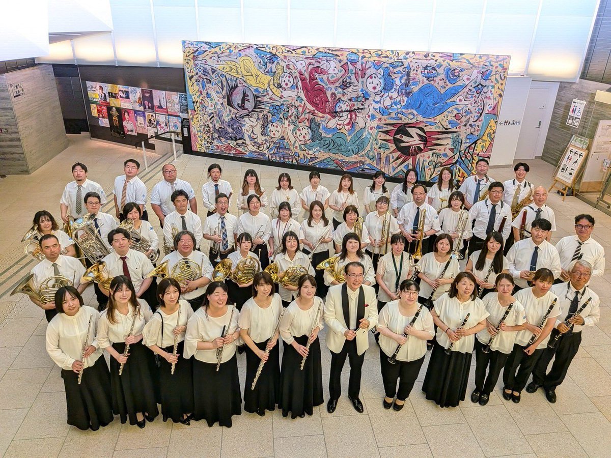 iwaki_swe's tweet photo. 本日、いわき芸術文化交流館アリオスにて、
福島県吹奏楽コンクールが行われ、我々は、銀賞を頂きました！

ここまで応援してくださったみなさま、
本当にありがとうございました！🙇‍♀️
⁡
シンフォニックは、
これからも私たちらしい音楽を、
みなさまにお届けします…🎶💞 https://t.co/G4JWaMby6W