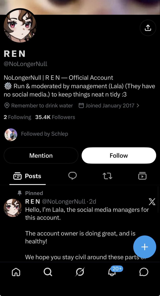 Counterthedev's tweet photo. 🚨This Is Chaos:

As of Recently, Ren Has been back on social media with her Twitter And discord, This is surprising to see that after all that.

Genuinely, What do you all think about this? https://t.co/jVAlofnL0s