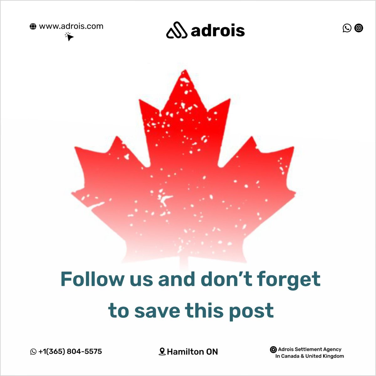 adrois_official's tweet photo. Save this post for future reference and share it with someone you know planning their move to Canada.

#adrois #canadatips https://t.co/AYHQ1QMENI