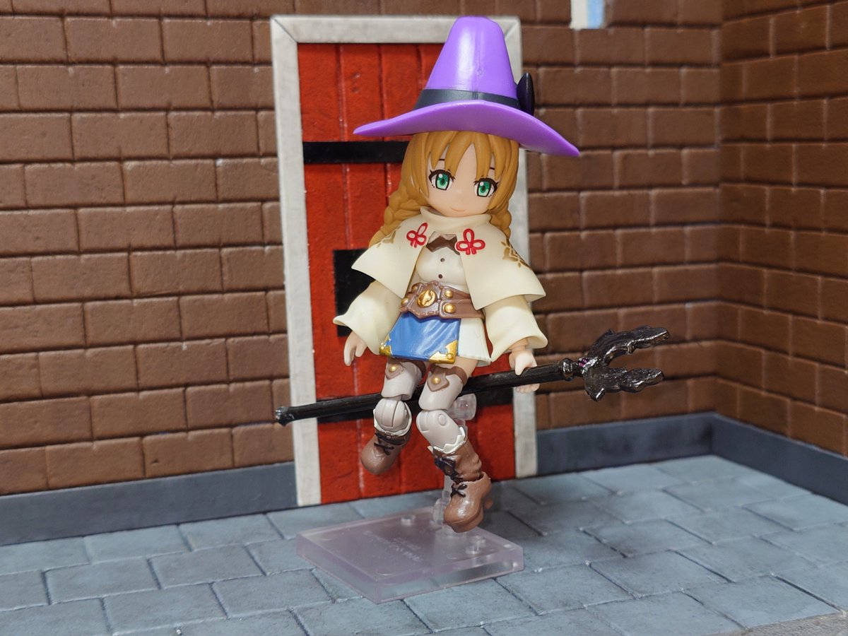 杖で飛ぶのいいよね。 #リンクトラベラーズ #ガシャポンクエスト