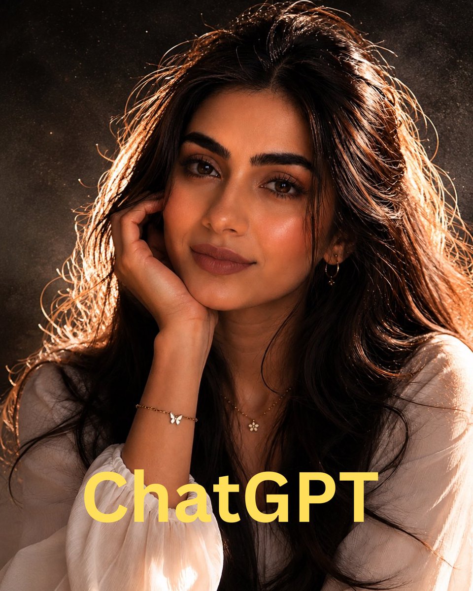 AzraJalal's tweet photo. One thing I’ve noticed:

AI models don’t just interpret prompts differently..they have completely different “photography styles.”

I tested the same relighting prompt on ChatGPT, Gemini, and Snapchat Ai.

Which rendering feels the most like a real camera rather than AI?

@ChatGPT @Gemini @Snap 
#ai #chatgpt #gemini #easylens #snapchat