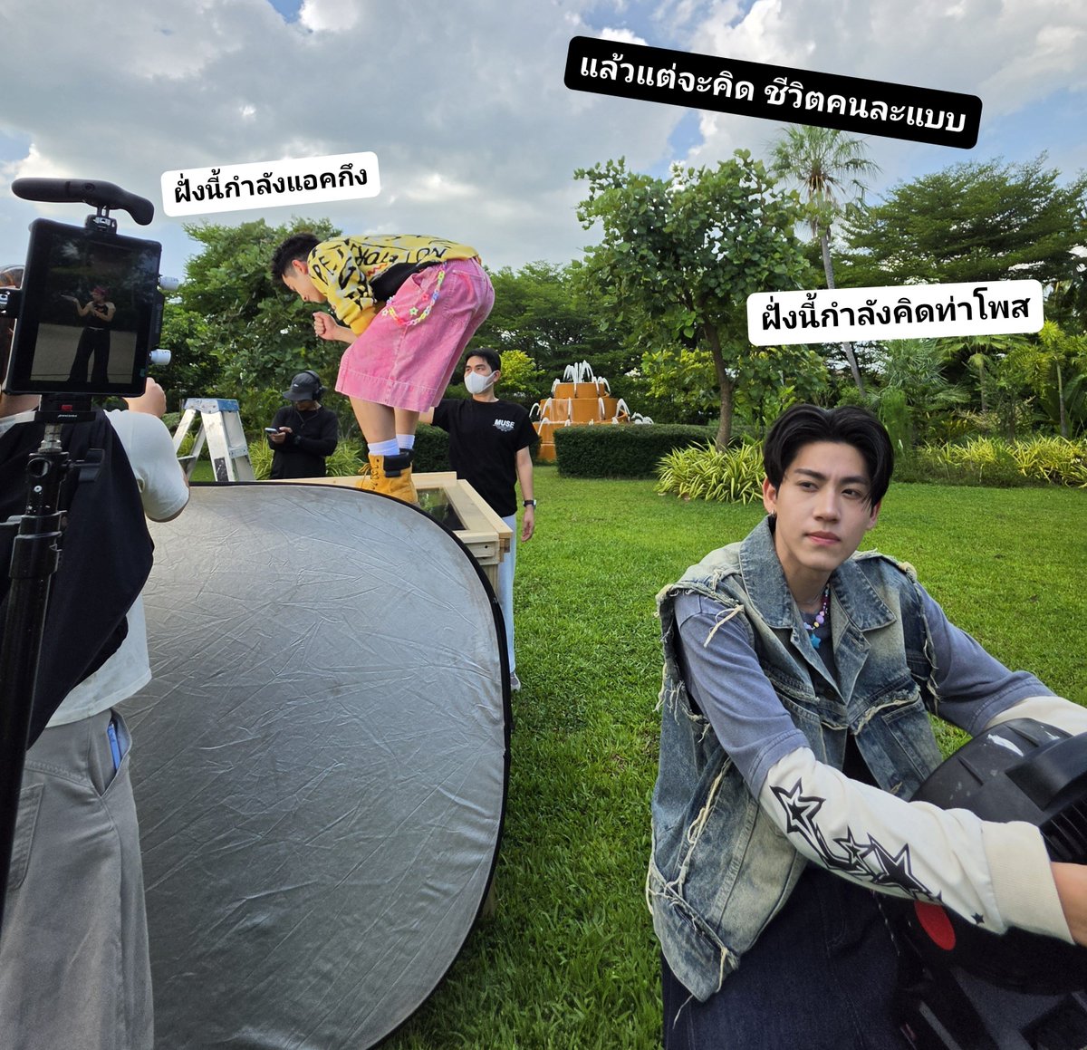 BAROCTARISREAL's tweet photo. ในกอง #GalaxyZFlip8 มันก็มีกันหลากหลายในเวลาเดียว 555555555

#GalaxyxAlmondProgress #TeamGalaxy https://t.co/C5l4Ck3OvI