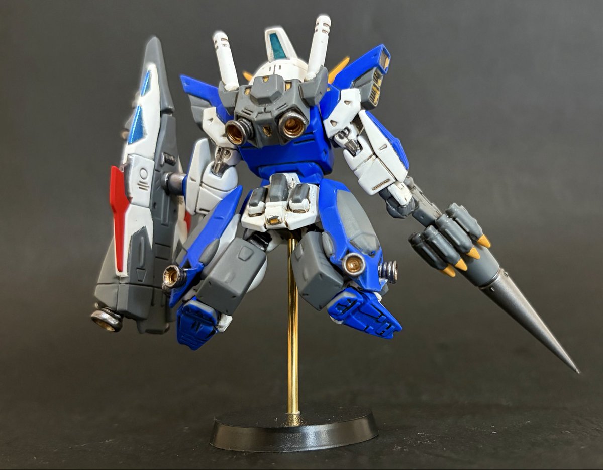 ISTisyuty's tweet photo. #コンバージ
#ガンダムコンバージ
#モビルスーツアンサンブル
#F90 

クロスボーン鋼鉄の7人より、F90 Iタイプ完成！
頭部、脚部他細かいところ色々改修

→改造過程等詳細
https://t.co/3GdWiplIGZ

↓コメント欄に続く

F90 
GUNDAM F90 Iタイプ https://t.co/2Fm1iqCLrH
