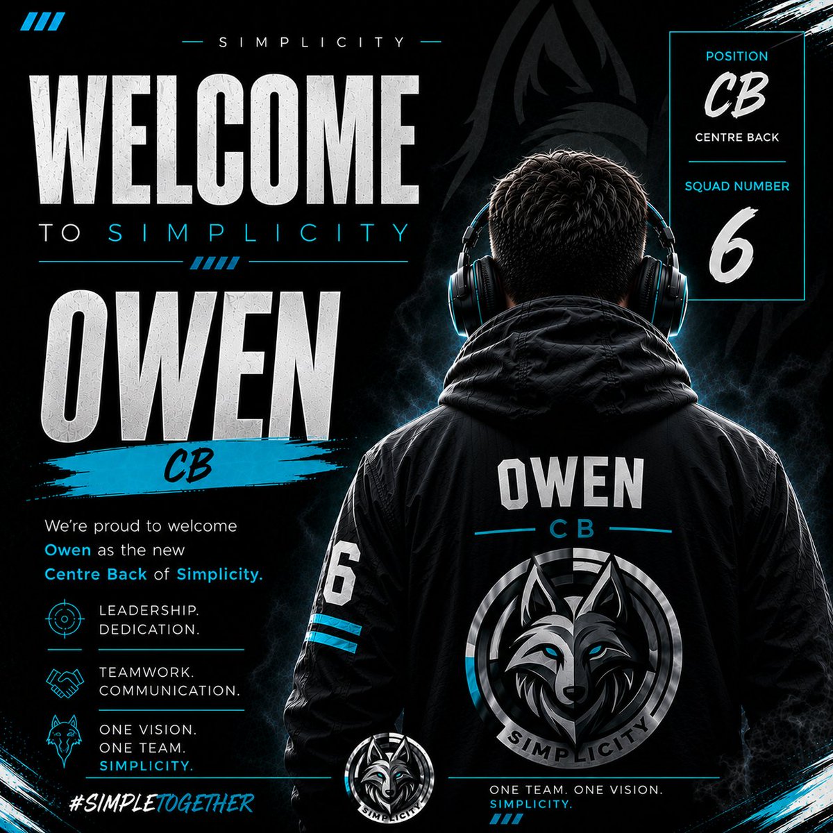 Simplicityespo's tweet photo. Last one of this group more to come later!

@OwenTheGoat1671 

another Great CB joining the team ready for a big season ahead https://t.co/HFI7yg1xxc