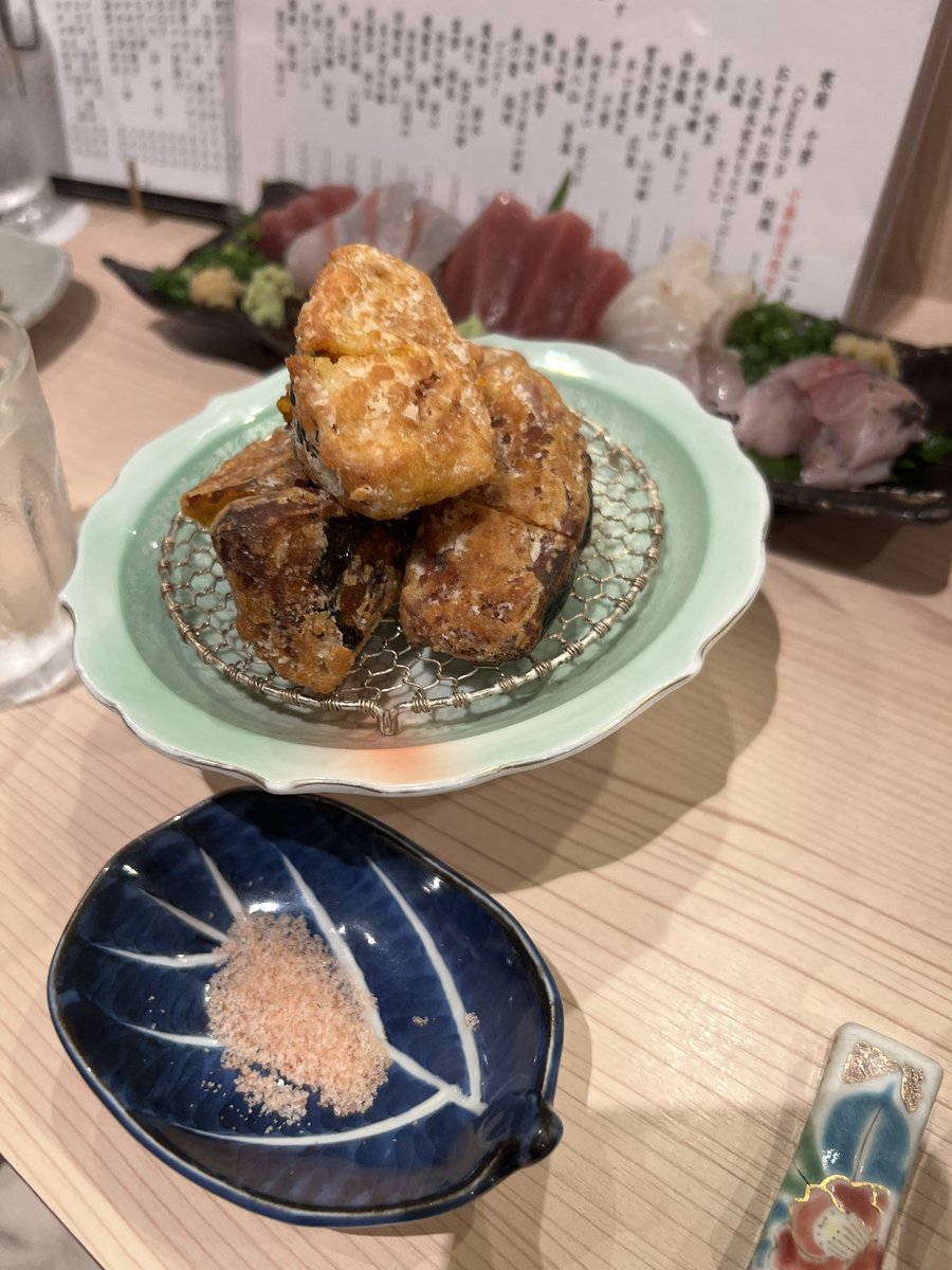 monchievener's tweet photo. 立川にある「なとり」って店で飲んだ！楽しかった！！
2軒目は串カツ田中❕ https://t.co/fkyfeBQtbf
