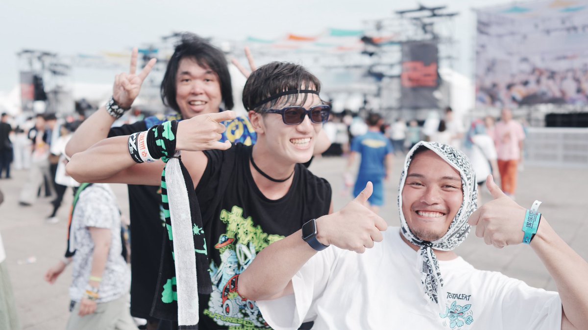 tanashinGMA's tweet photo. 朝からの想い出③

#ムロフェス https://t.co/H2s8wlydO6